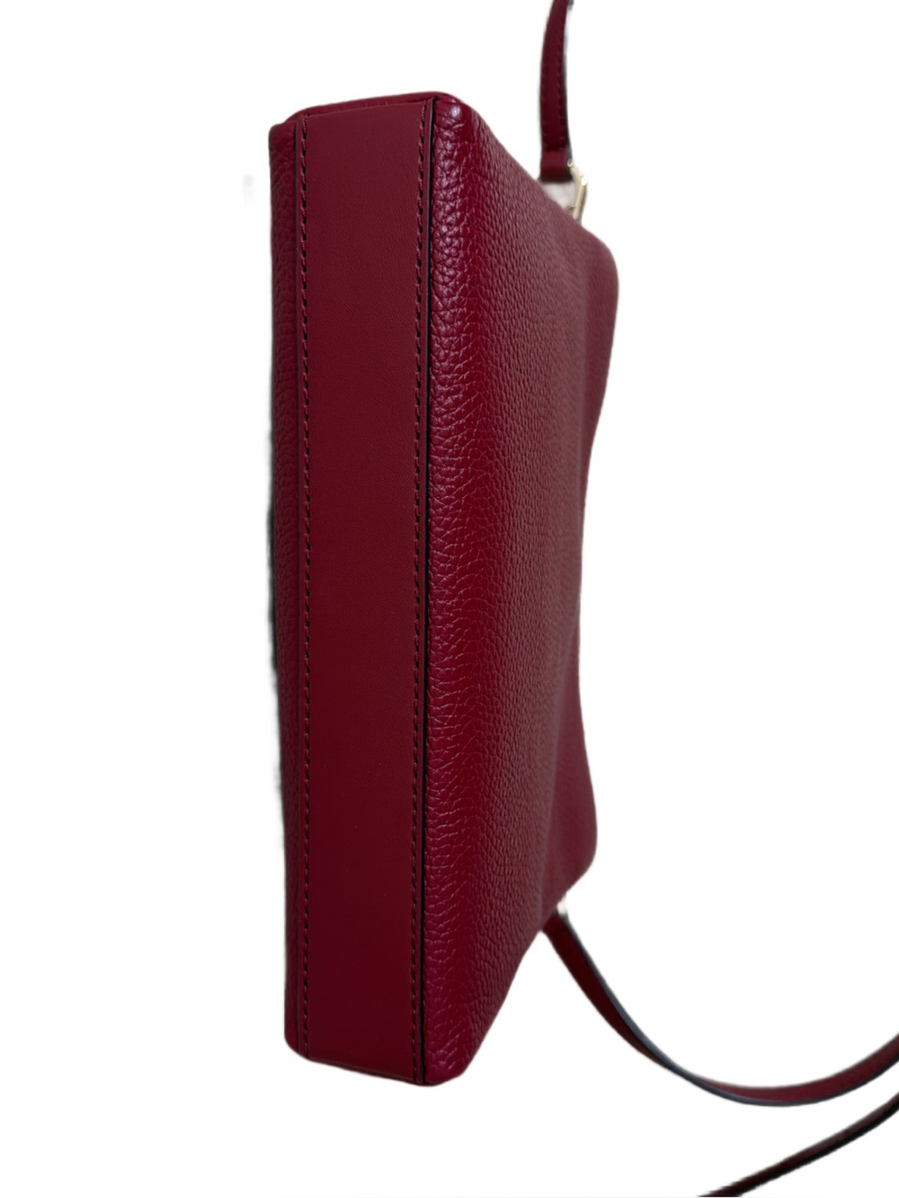 Michael Kors Trisha Medium Crossbody Bag-Cherry - Picture 7 of 16